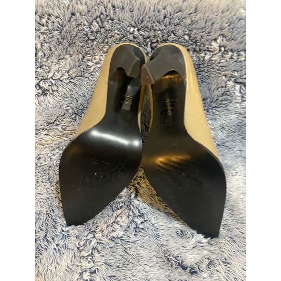 Reiss NWD ADA COURT Pointy LEATHER SHOES Nude Tan Pumps, Sz EU 40 / US 9 MP $290 - Picture 7 of 13